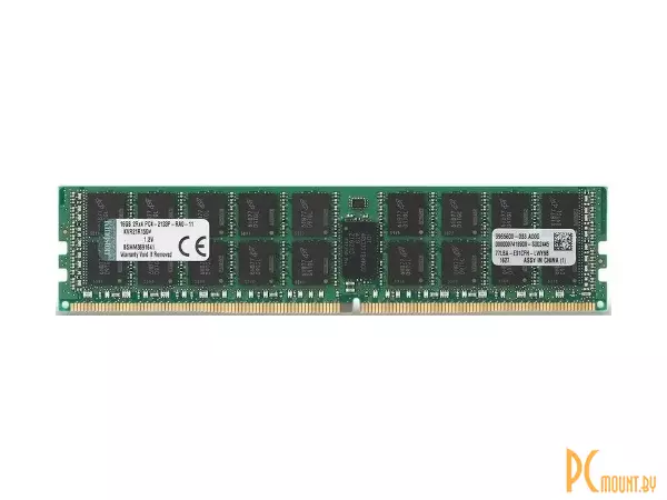 DDR4, 8GB, PC17000R (2133MHz), Kingston KVR21R15D4/8