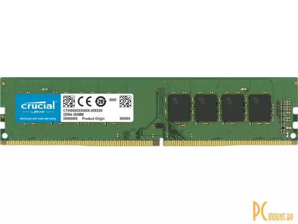 Память оперативная DDR4, 16GB, PC21300 (2666MHz), Crucial  CT16G4DFRA266