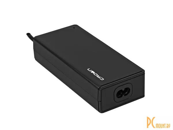 Универсальное зарядное устройство для ноутбука с USB QC3.0 Crown CMLC-5006 65W